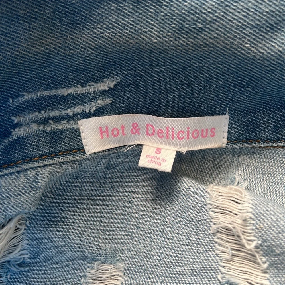Ultra cropper Denim jacket - Picture 6 of 6